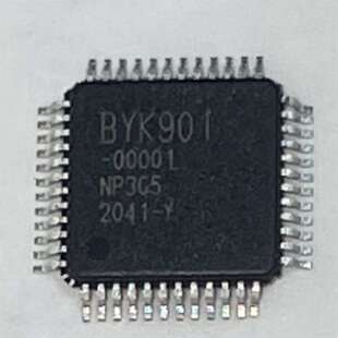 议价雷柏键盘上的主控芯片BYK901 BYK901-00001