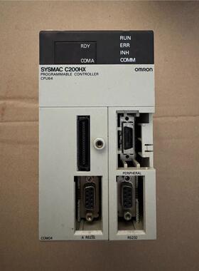 议价欧姆龙C200HX-CPU64  刚拆机的  成色如图  实