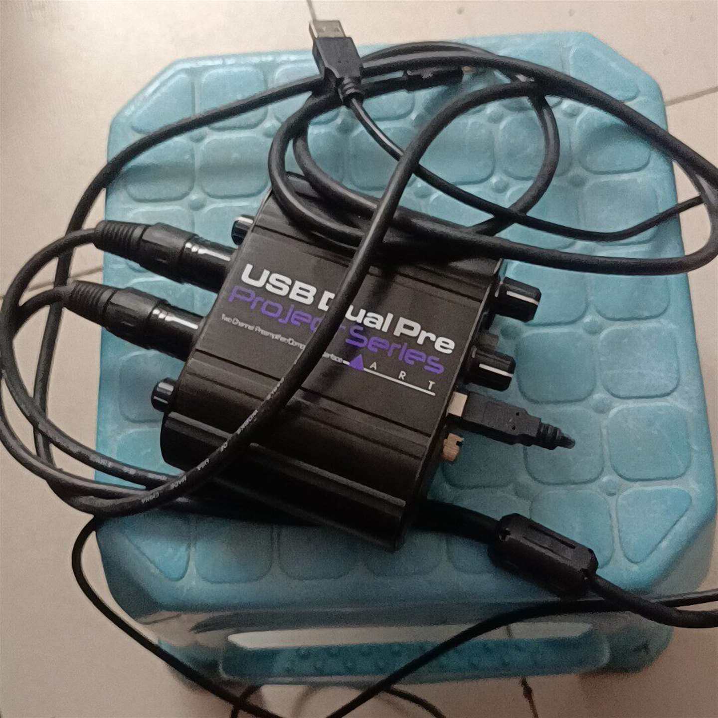 {议价}ART_USB_Dualpre双路话声卡，主机+数据线（