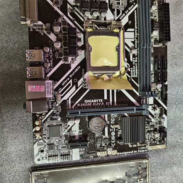 {议价}技嘉b 360m D2 vx si，挡板在，内存条条卡