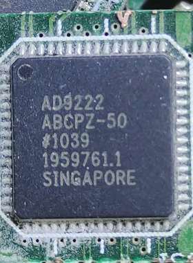 议价AD9222ABCPZ  拆机旧货，有需要的带价联系