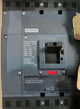 {议价}3VT3763-2AA46-0AA0塑壳断路器