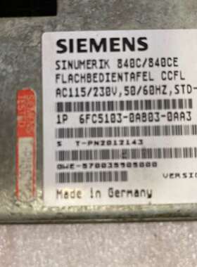 {议价}6FC5103-0AB03-0AA3 加电源