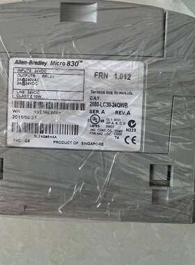 {议价}AB Micro 830PLC 2080-LC30-24