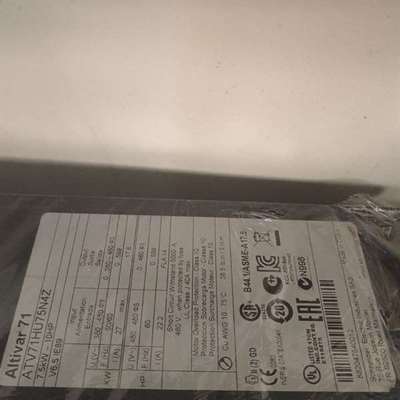 {议价}变频器变频器，ATV71HU75N4Z，7.5KW，拆