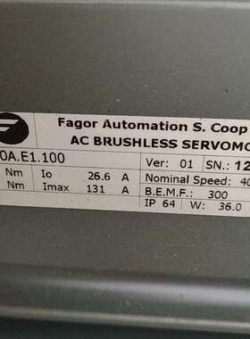 议价fagor法格电机fxm75.40a.e1.100，功能包好