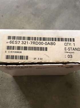 {议价}SM321输模块6ES7 321-7RDOO-OAB