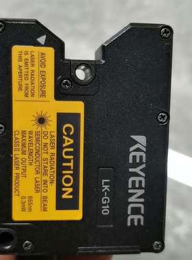 {议价}EYENCE基恩士LK-G10激光位移传感器，成色