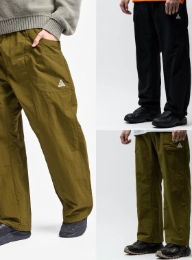 Nike ACG 户外机能徒步登山拒水宽松直筒运动休闲长裤 IF0914-010