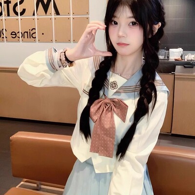 学院风jk制服套装长袖秋冬水手服