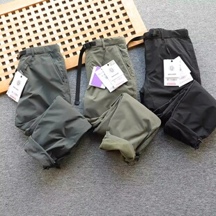 秋冬加绒加厚 不臃肿 防风防水户外男女机能裤冲锋裤休闲裤滑雪裤