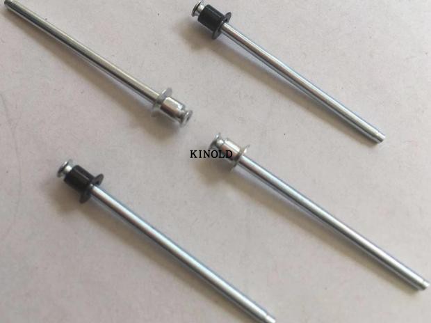 (开票)工厂现货精合牌全铁双面沉头拉钉蓝白锌国标双沉头抽空铆钉