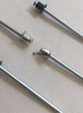 (开票)工厂现货精合牌全铁双面沉头拉钉蓝白锌国标双沉头抽空铆钉