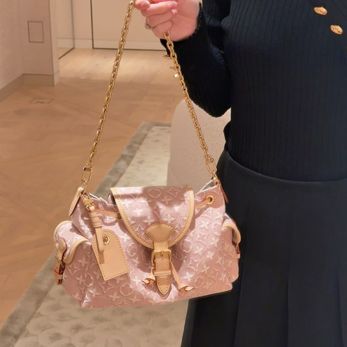 2026新款轻奢牛仔托特元宝女包