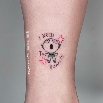 AnOtherTattoo纹身贴飞天小女警