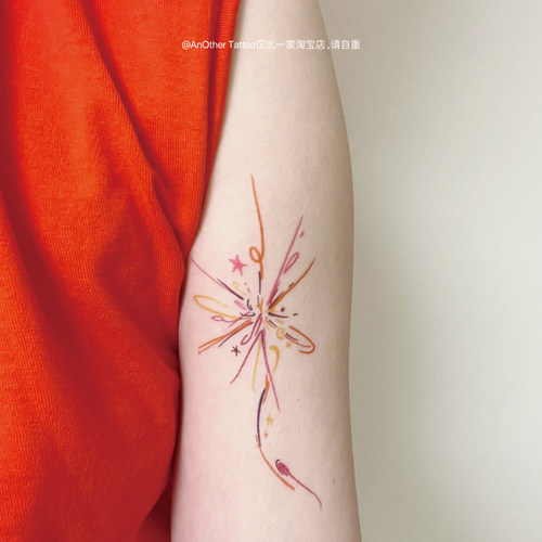 AnOtherTattoo纹身贴烟花
