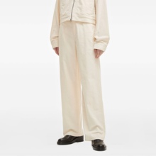 纽约轻奢R&B 女款 $408 复古灯芯绒高腰阔腿直筒休闲裤