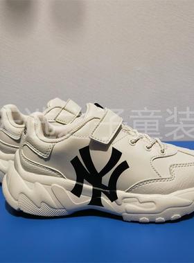 MLB儿童国内专柜24新款男女童时尚休闲魔术贴运动老爹鞋7ASHC204N