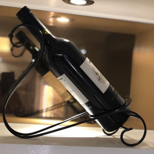 现代高档客厅酒柜红酒瓶摆件特价 清仓葡萄酒架家用铁艺红酒架斜放