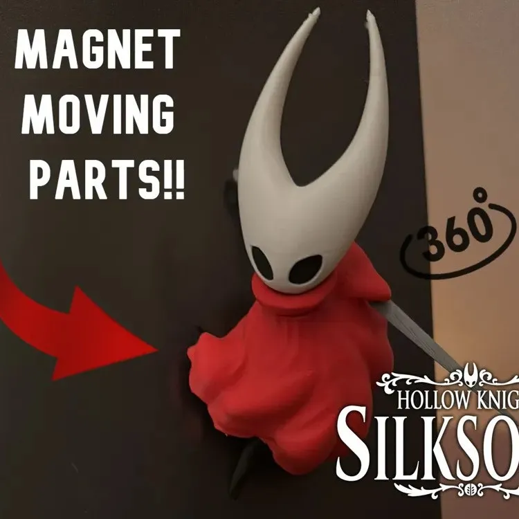 跨境爆款Hollow Knight Silksong空洞骑士丝之歌磁吸手办玩具摆件