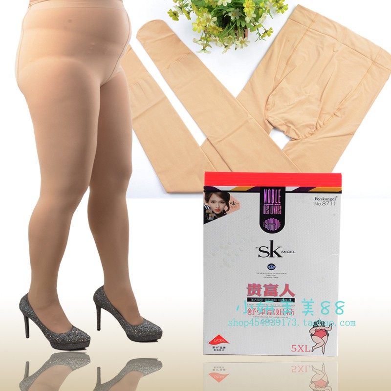 sk加大码5xl西瓜裆连裤袜