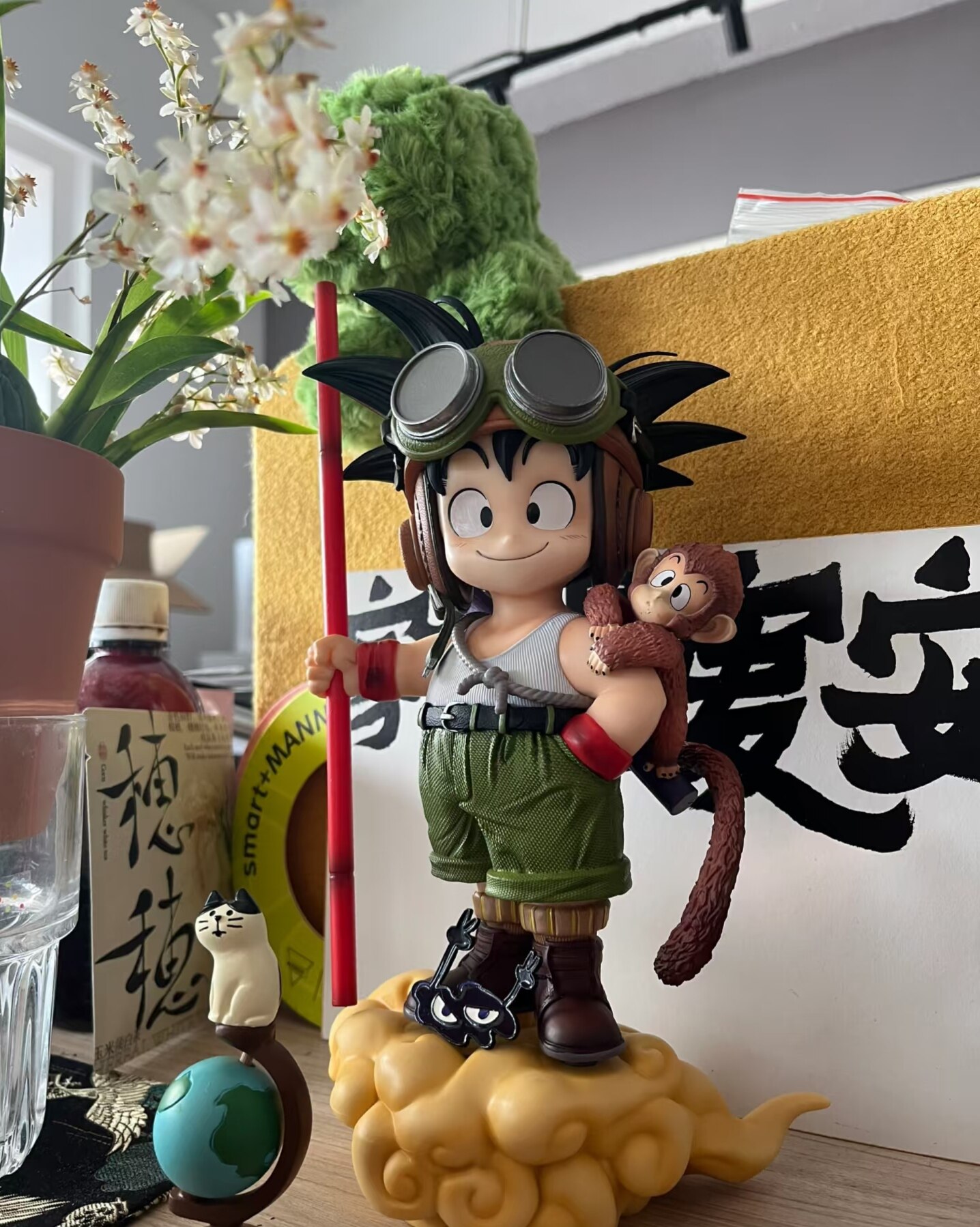 七龙珠手办gk猴子小悟空家居摆件飞行服模型男生礼物【典藏款】