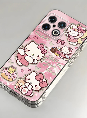 卡通kt猫一加10Pro壳透明NE2210全包防摔高级男女可爱套外壳