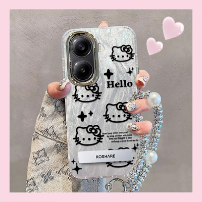 精孔kt猫红米Turbo4手机壳24129RT7CC情侣全包防摔男女可爱套外壳