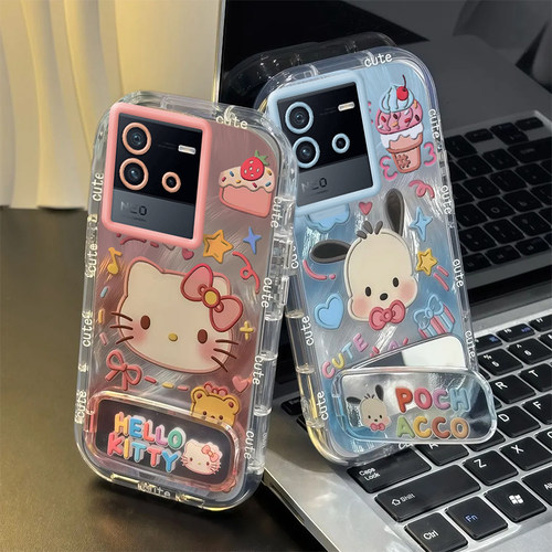 vivo T2手机壳U1潮X9新X20全包X21防摔X23薄X30软X50款X60套X70男X80女X90可爱X100外壳X200凯蒂kt猫vivoT2