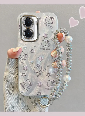 羽纱kt猫iQOONeo10Pro+手机壳V2463A情侣全包防摔男女可爱套外壳