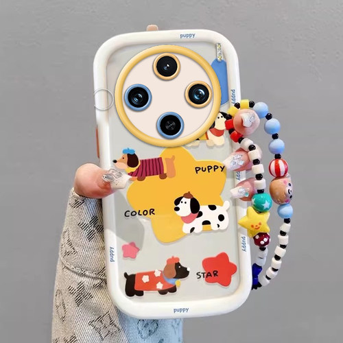 vivoX100SPro手机壳V2324HA情侣全包防摔硅胶高级男女可爱套外壳