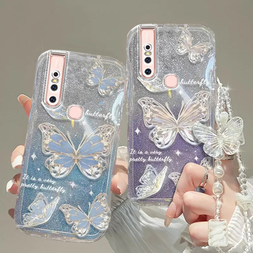 vivo s1手机壳s10透明s9软s5套s6全包s7防摔pro潮e奢华s12高档s15蝴蝶s16手链s17闪粉s18男s19女vivos1