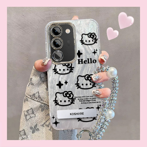 精孔kt猫vivoS17t手机壳V2282A情侣全包防摔软高级男女可爱套外壳