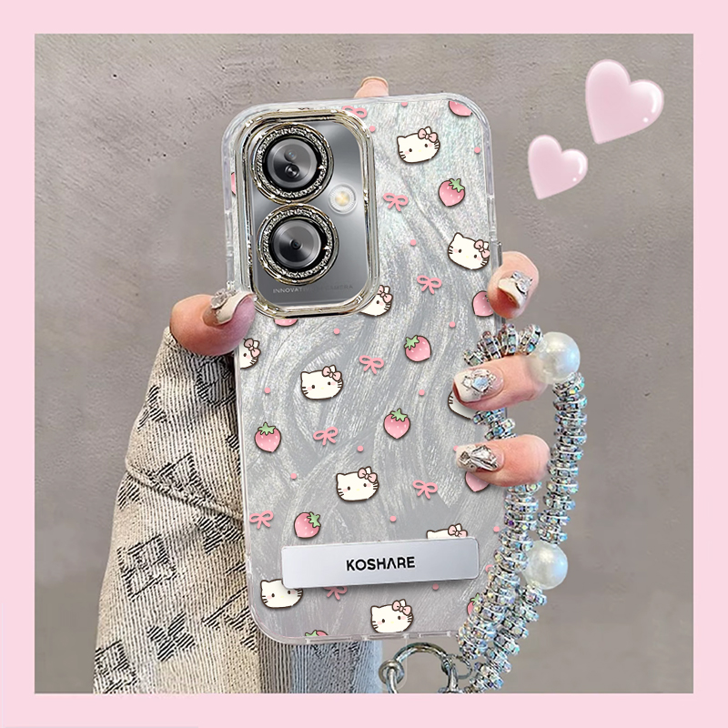 羽纱kt猫OPPOA1S手机壳PJB110情侣全包防摔软高级男女可爱套外壳