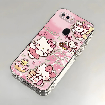 卡通kt猫OPPOA7X壳透明PBBM00全包防摔软高级男女可爱套外壳