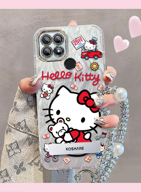 羽纱kt猫OPPOA35手机壳PEFM00情侣全包防摔软高级男女可爱套外壳