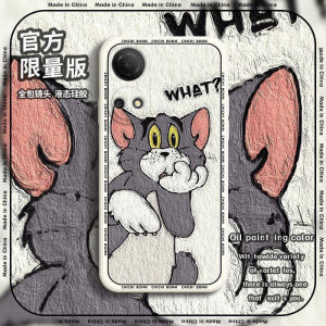 油画荣耀畅玩30plus/40手机壳20/pro/9A/8a/7x/6x/5软液态硅胶套全包薄汤姆猫