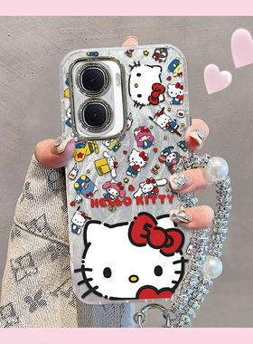 精孔kt猫iQOONeo10Pro+手机壳V2463A情侣全包防摔男女可爱套外壳