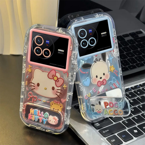 vivo X80手机壳T2潮U1新U3全包X21防摔X23薄X30软X50款X60套X70男X80女X90可爱X100外壳X200凯蒂kt猫vivoX80