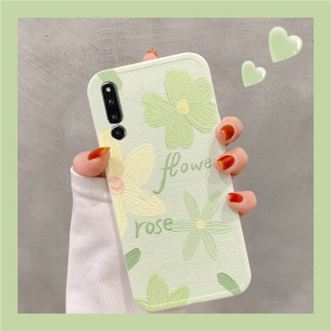 华为荣耀magic2手机壳闺蜜小花油画可爱创意全包潮牌清新TNY-AL00