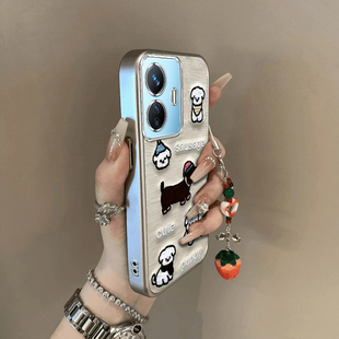 VIVO Y77E手机壳Y3 S女Y78全包Y7S防摔Y77可爱Y76薄Y75男51款Y53S套Y52 T外壳Y55女Y71新Y72潮Y70S牌VIVOY77E