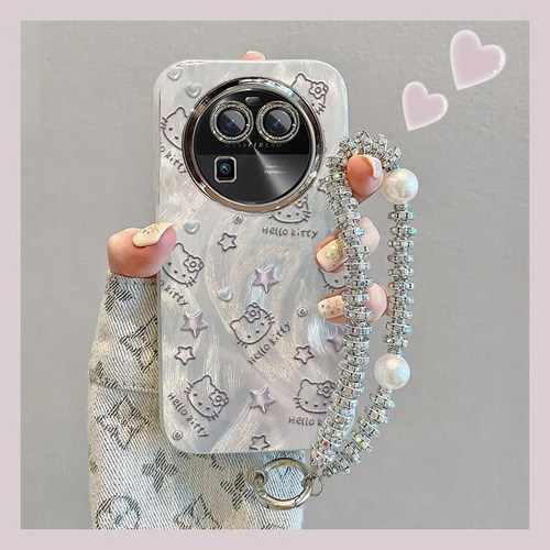 羽纱kt猫OPPOFindX6Pro手机壳PGEM10情侣全包防摔男女可爱套外壳