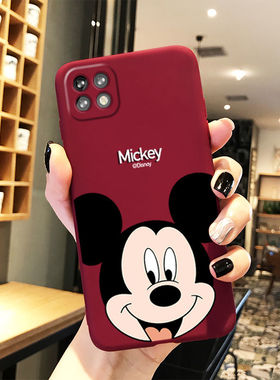 华为畅享20手机壳30e/20/pro/plus/se/10/s/9/plus/e软z米奇8/7/c红色春节新年兔年