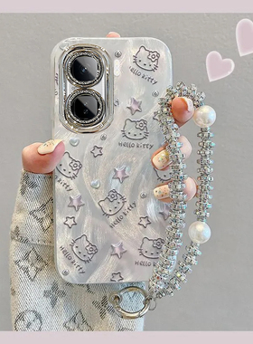 羽纱kt猫iQOONeo10手机壳V2425A情侣全包防摔高级男女可爱套外壳