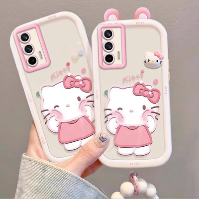 泡芙kt猫realme真我GTNeo闪速壳RMX3350情侣全包防摔可爱套外