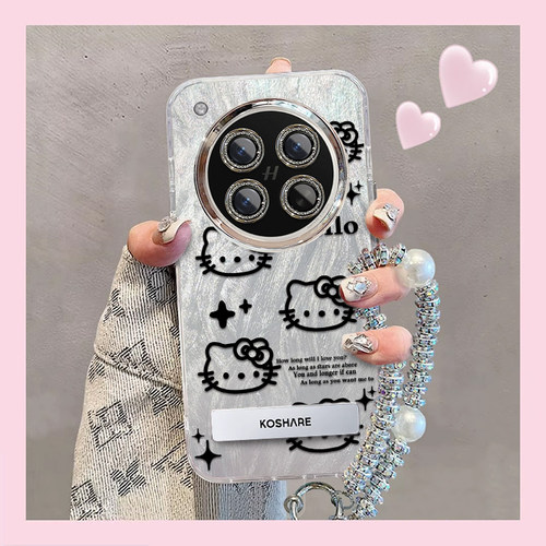 精孔kt猫OPPOFindX8S手机壳PKT110情侣全包防摔软男女可爱套外壳