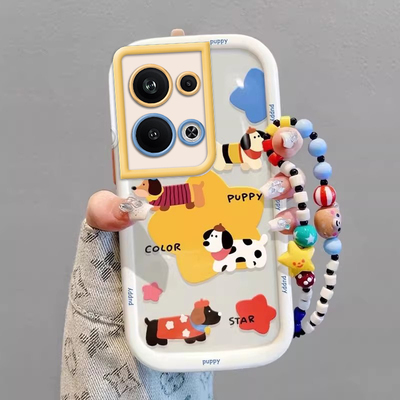 OPPOReno9Pro+手机壳PGW110情侣全包防摔硅胶高级男女可爱套外壳