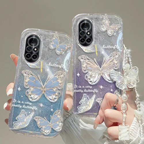 华为nova8手机壳nova8pro透明nova8se软3套Nova 4硅胶pro防摔i奢华5全包2潮6高档12蝴蝶13手链7软9男10女11新