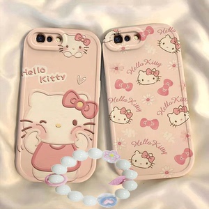 OPPOR11手机壳 r11plus凯蒂猫r11硅胶oppo新款透明卡通可爱全包套KT猫保护套软