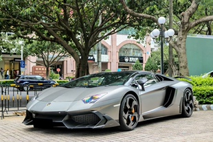 干碳材质包围套件 Mansry款 兰博基尼Aventador大牛LP700 LP740改装